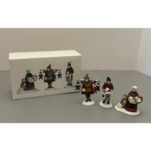 Dept 56 Heritage Village Potobello Road Peddlers Accessory 5828-9 Retired